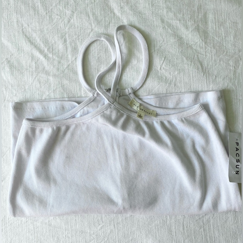 L.A Hearts by Pac Sun women’s white tank top
